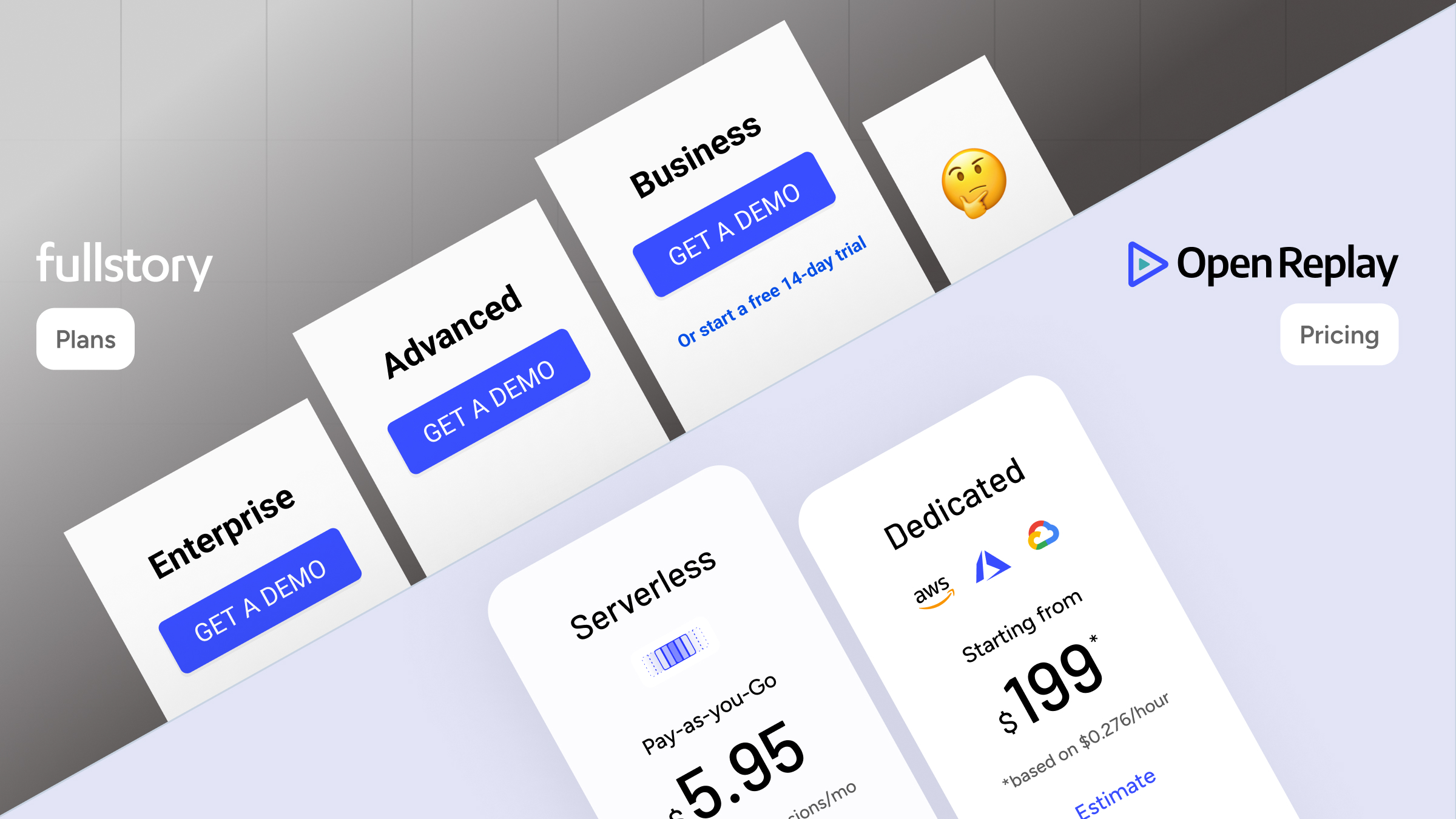 Pricing comparison