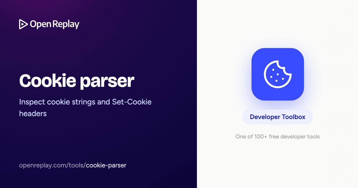 Cookie parser | OpenReplay
